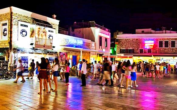 Bodrum Bar Street in Gumbet